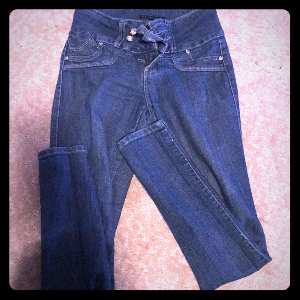 Dark casual skinnies